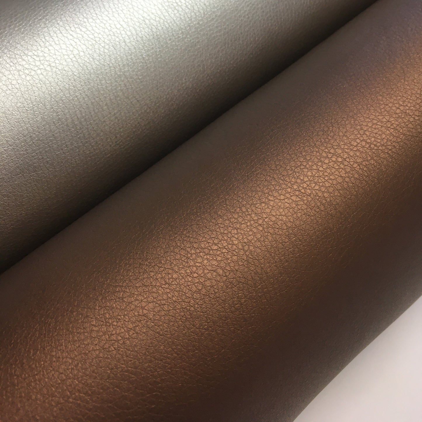 Faux Leather Bronze