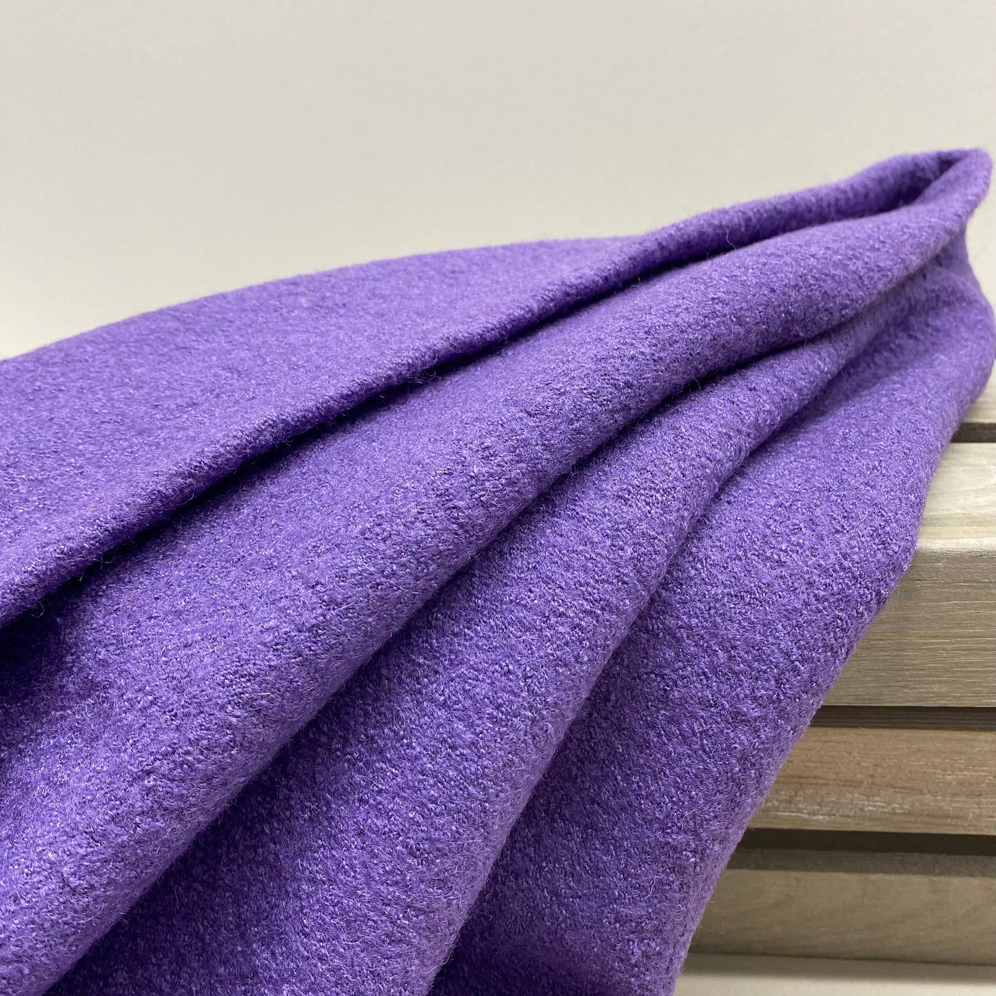 Sarah Boiled Wool Viscose Blend Amethyst 2.4m
