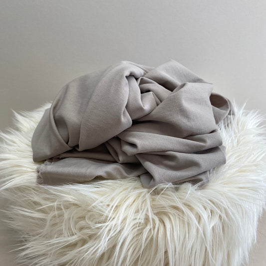 Viscose Pique Fabric Mushroom