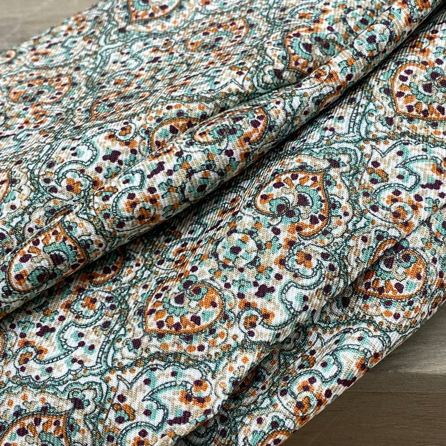 Moroccan Garden Viscose Print 2m