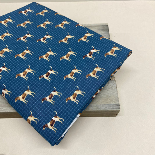 Cooper Hound Cotton Poplin Print