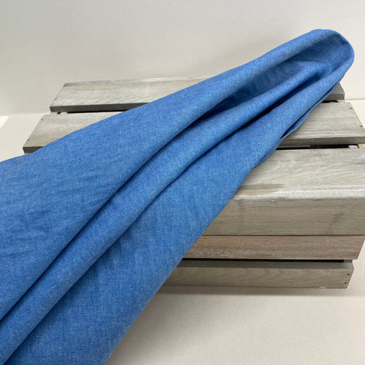 Chambray Jeans Denim Blue Cotton