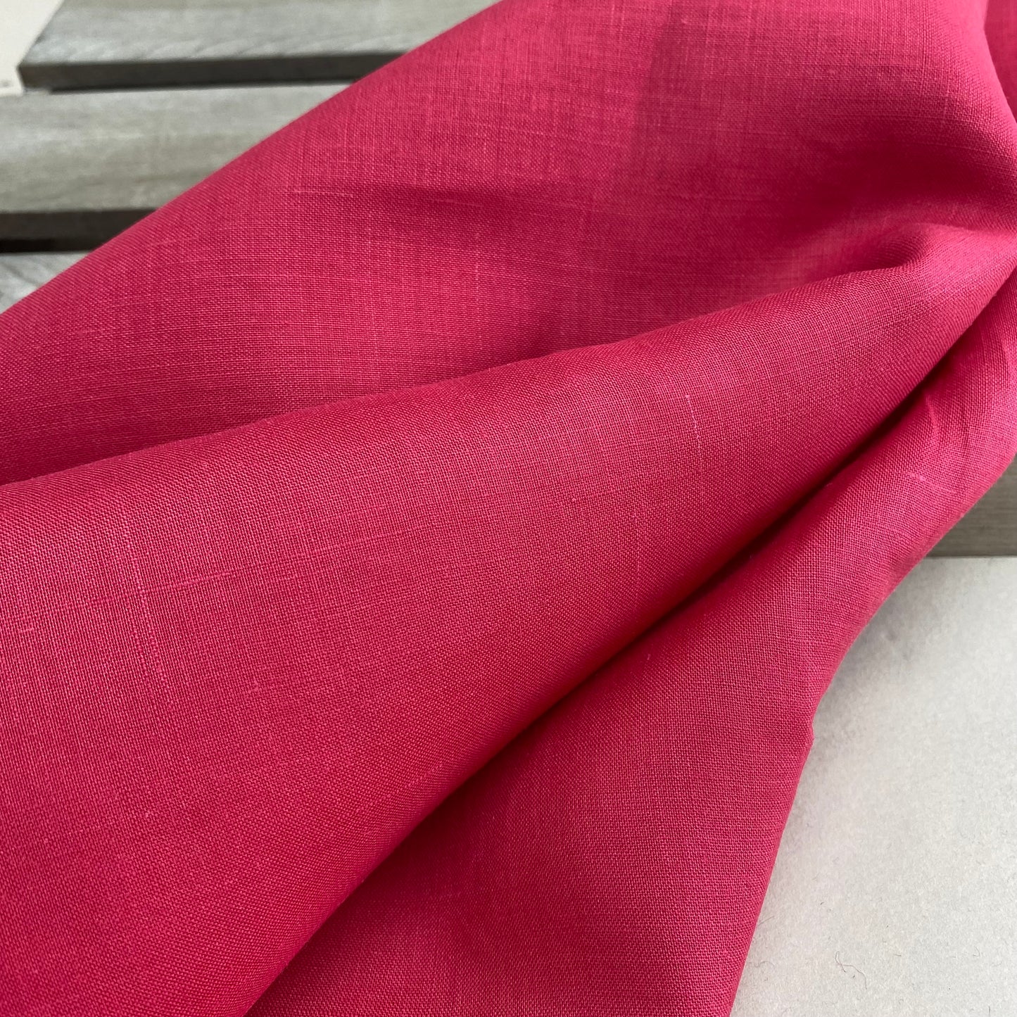 Coral Bamboo Poplin