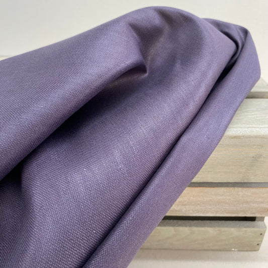 Designer Linen Aubergine Dream