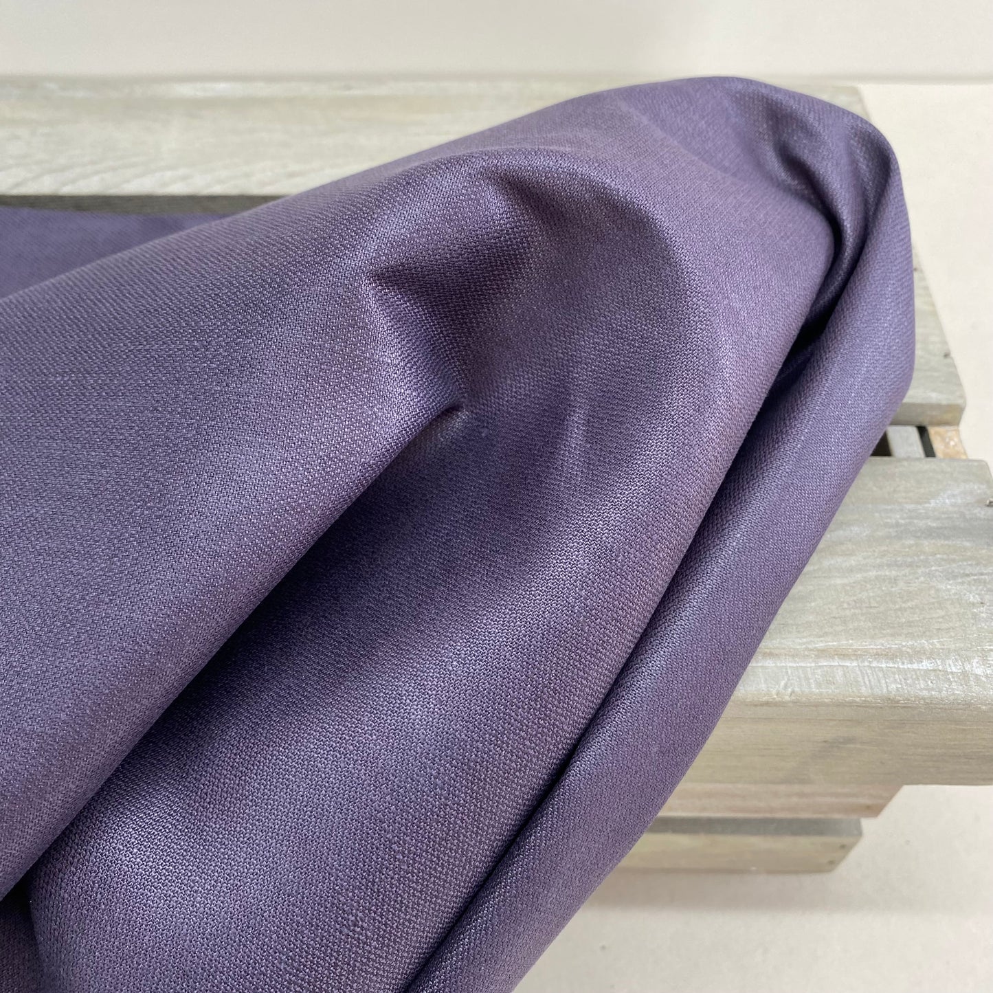 Designer Linen Aubergine Dream