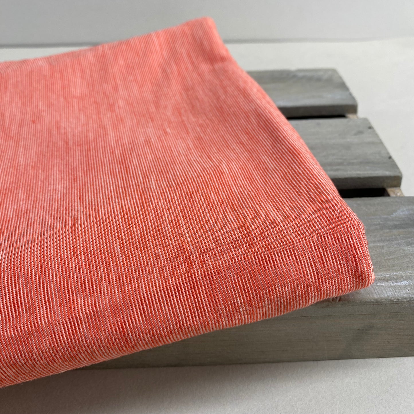 Mandarin Stripe Merino Jersey