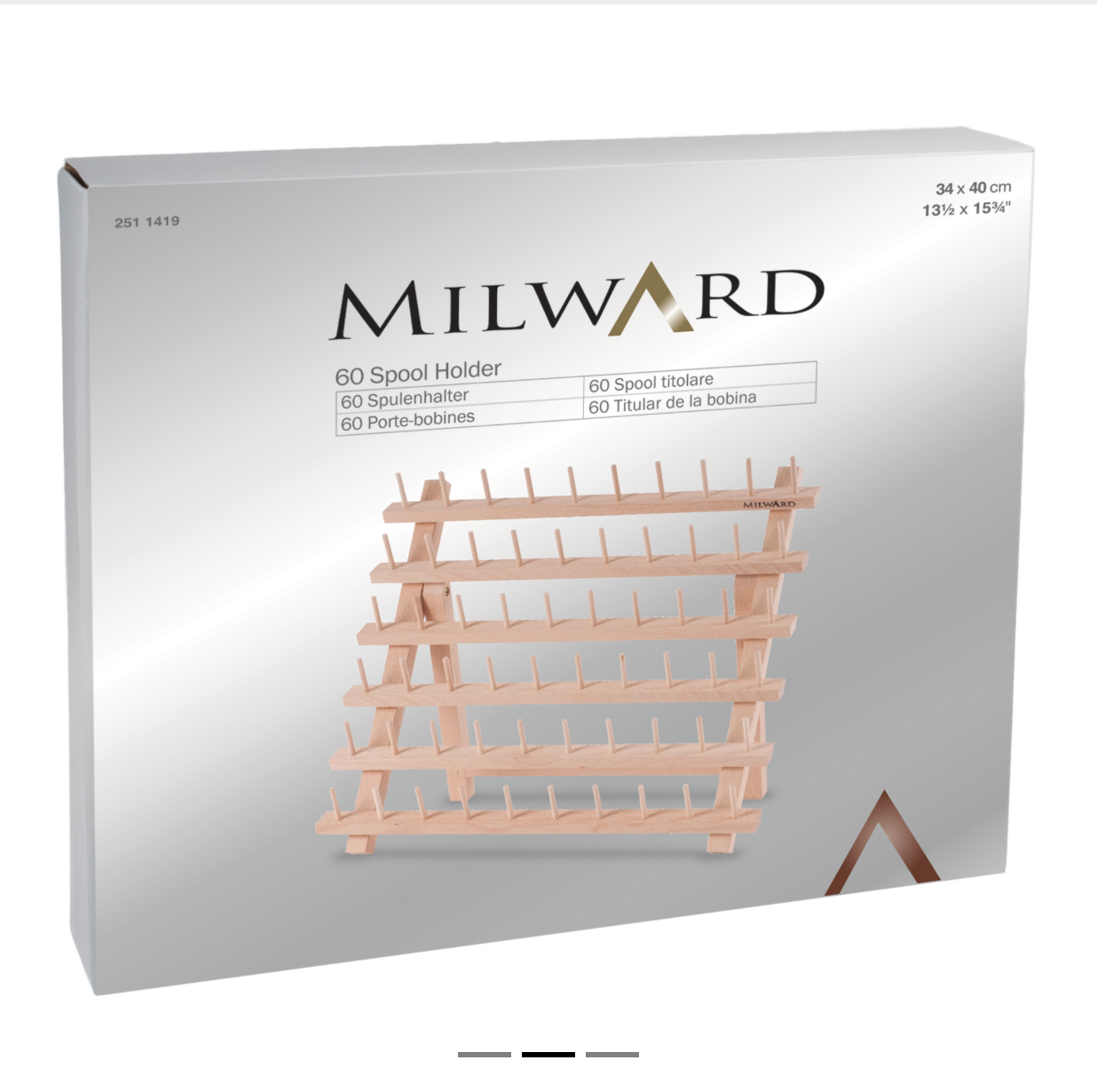 Milward Beech Thread Storage Rack