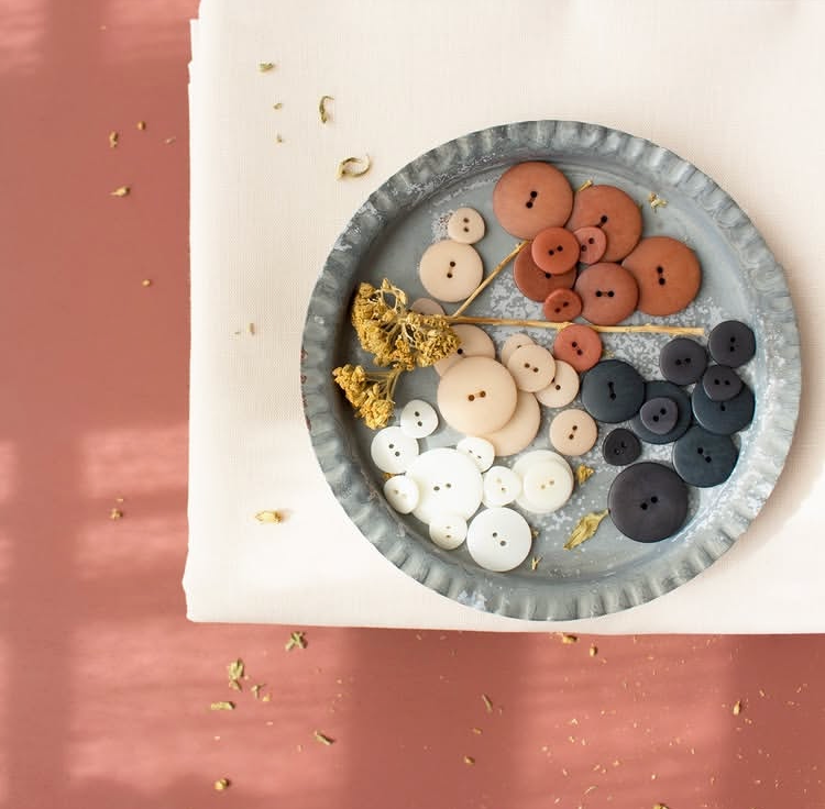 Atelier Brunette Palm Buttons 15mm