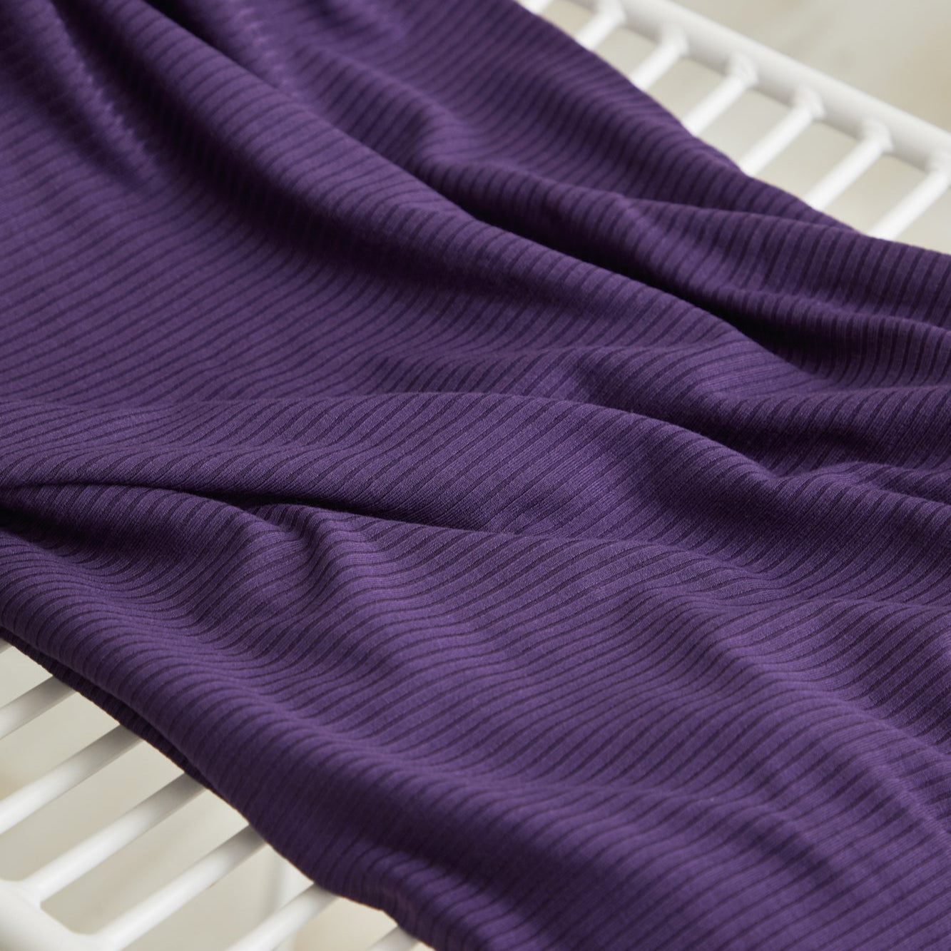 meetMILK Derby Ribbed Jersey Purple Night
