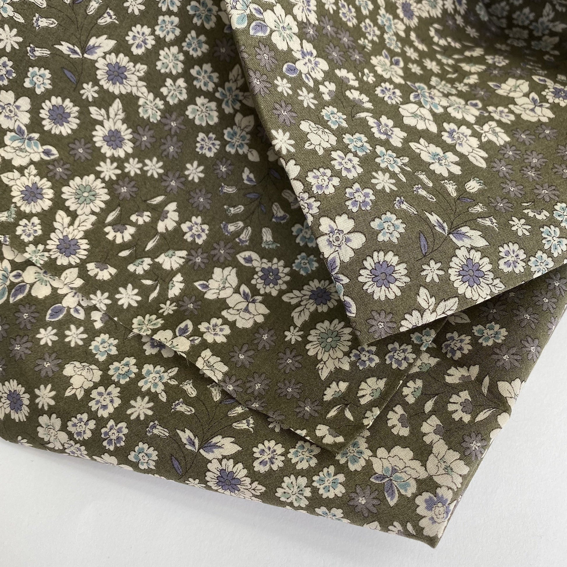 Frou Frou Les Fleuris Olive no.3 Cotton