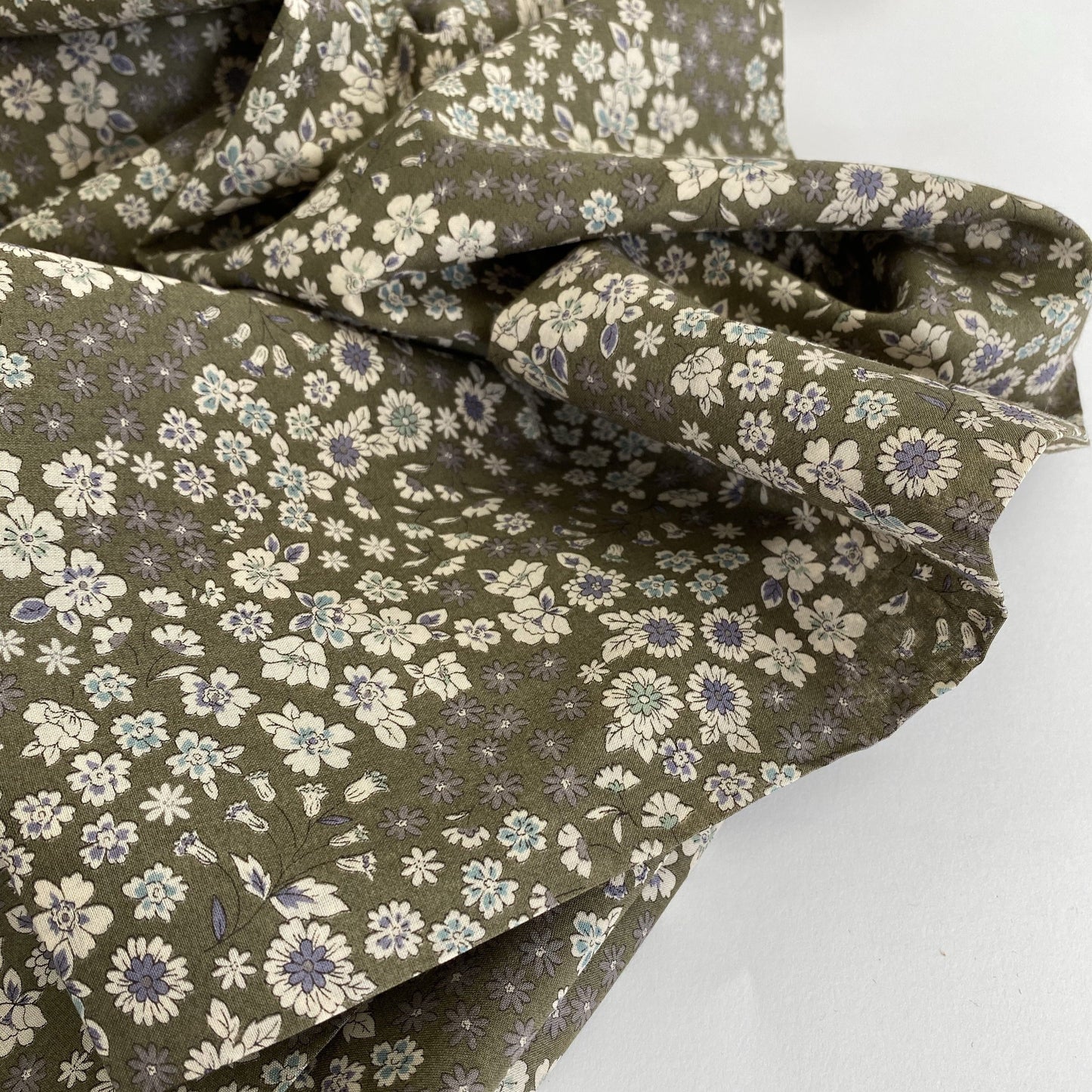 Frou Frou Les Fleuris Olive no.3 Cotton