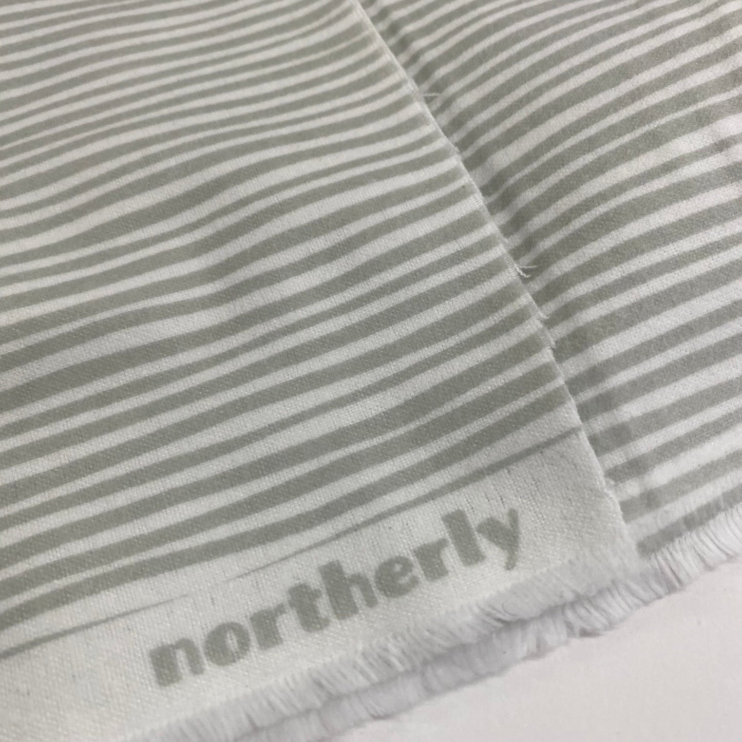 Cloud 9 Northerly Organic Cotton Flannel Grey Straws