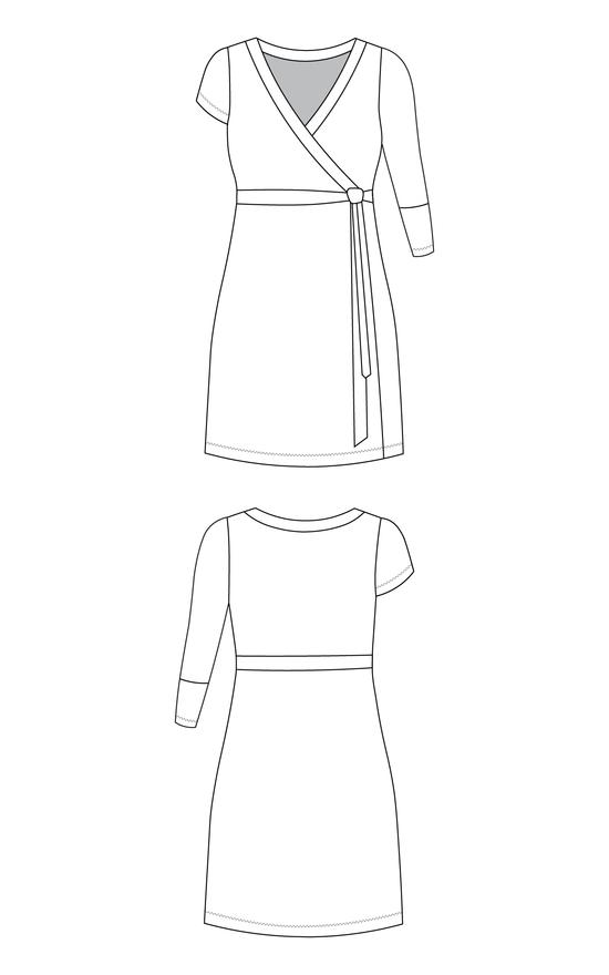 Cashmerette Appleton Dress Pattern 0-12