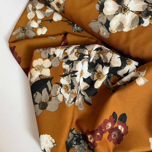 Crepe de Luxe Wild Rose Ochre