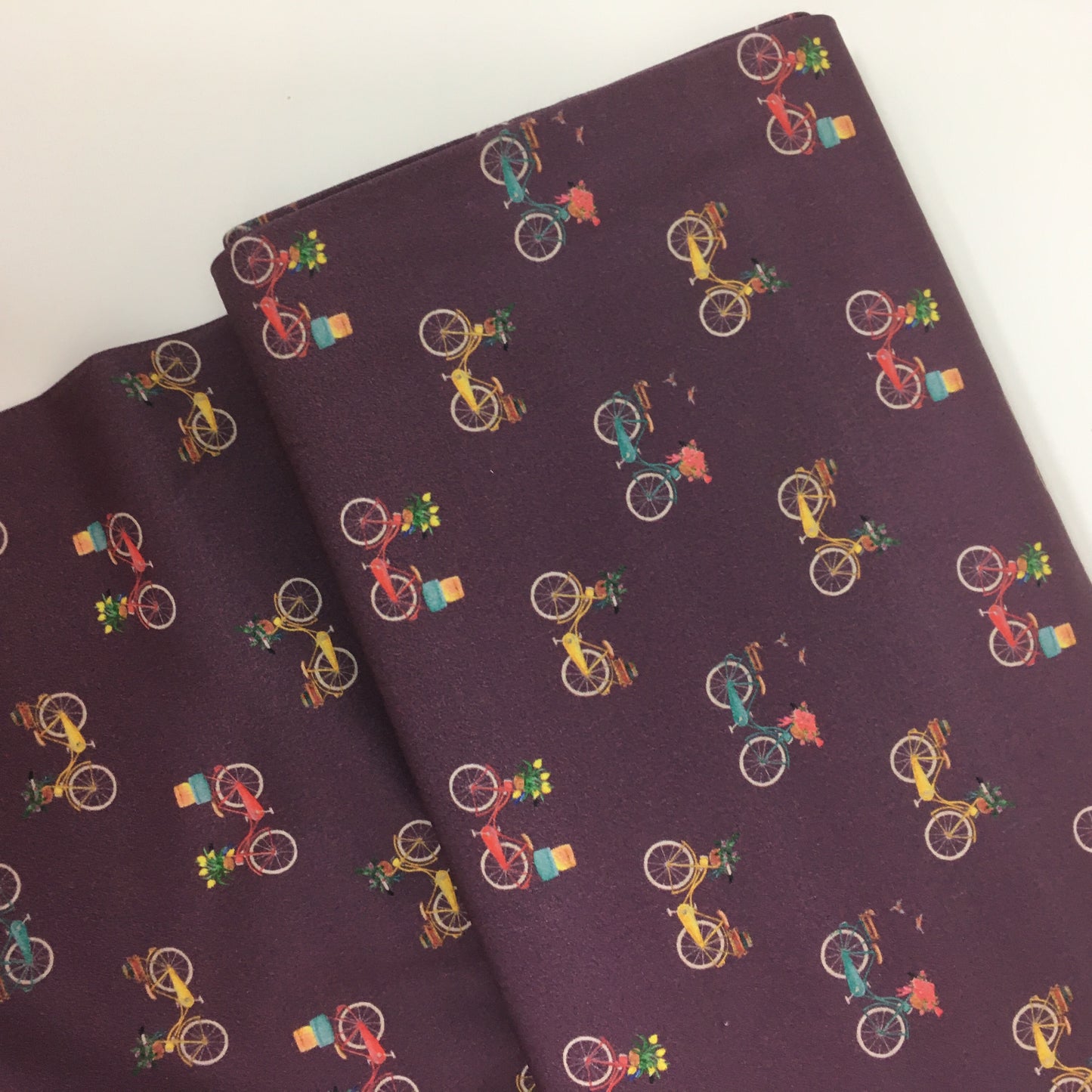 Bicycle Cotton Poplin Print