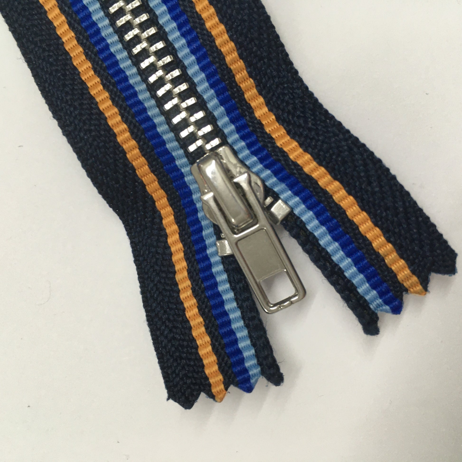 Metal Round Pull Non Separating Zipper
