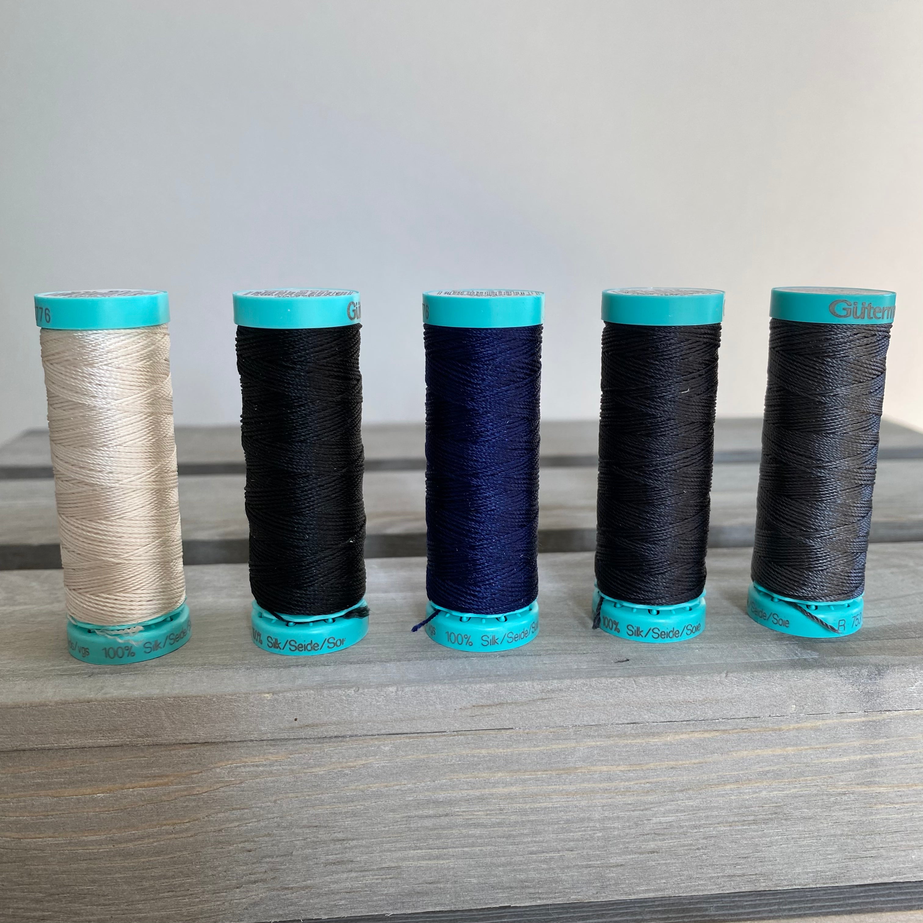 Gütermann Silk Buttonhole Twist Thread 30m Reel – Lulou Designs