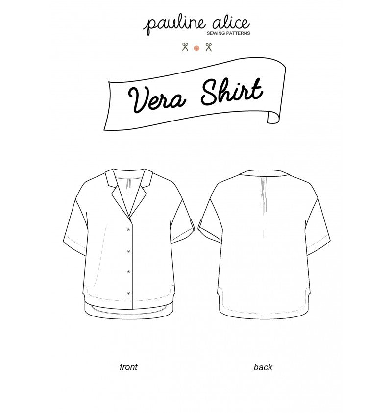 Pauline Alice Vera Shirt Pattern